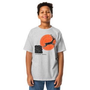 Hjortsprånget – barn-t-shirt